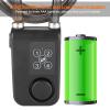Bike Lock, Alarm Bike Lock, Anti Theft Chain Lock, 4 Digit Combination Anti Theft Bike Lock, Smart Alarm Lock for Bike, Motorcycle, Scooter, Door view 4
