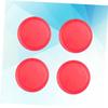 BRIGHTFUFU 3sets Air Hockey Paddles and Kit 50mm Replacement for Table Hockey Handles Paddles for Game Room 8pcs*3 view 3