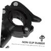 COOLHIYA 2pcs -Skid Shockproof Bike Flashlight Holder Mount for Cycling Easy to Install Light Clamp Compatible view 2