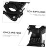 COOLHIYA 2pcs -Skid Shockproof Bike Flashlight Holder Mount for Cycling Easy to Install Light Clamp Compatible view 3