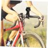COOLHIYA 2pcs -Skid Shockproof Bike Flashlight Holder Mount for Cycling Easy to Install Light Clamp Compatible view 4