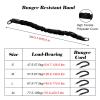 MZZKFC Suspension Bungee Fitness Set Wear-Resistant, Aerial Yoga Stretch Rope with Thickened Belt, Indoors Bungee Fitness Cord for Home/Gym/Dance Studio(X-Large - 77.5-100 kg) view 2