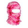 yolrdiw 2 Pieces Winter Distressed Balaclava Knitted Ski Full Face Mask for Women Men Camo Pink view 1