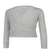 DanceDaily Girls Pullover Dance Sweater Long Sleeve Ballet Sweater Soft Wrap Dance Tops Warm up Core Yarn Sweater view 3