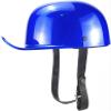 Baseball Style Motorcycle Half Helmet,DOT Approved Open Face Vintage Road Riding Street Scooter Skull Cap Bike ATV Helmet for Adults Men Women(Blue,Medium) view 1