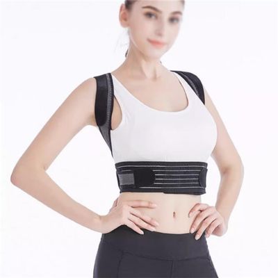 YMGSCC with Chest Correction Device with Adult Invisible Back High and Low Shoulder to Correct The Anti-Hunchback Artifact(Medium)