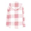 GOHRSHA Womens Plaid Shacket Fleece Sherpa Lined Jackets Hooded Long Sleeve Fuzzy Button Down Cardigan Trendy Winter Coats view 4