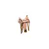 HUMAYL Saddlery Handmade Wade Tree A Fork Premium Western Saddles for Horses Equipment Leather Roping Ranch Work Equestrian Trail Horse Saddles Tack Size: 10"-18" inches Seat MO23 (15" inches Seat) view 2