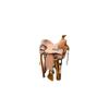 HUMAYL Saddlery Handmade Wade Tree A Fork Premium Western Saddles for Horses Equipment Leather Roping Ranch Work Equestrian Trail Horse Saddles Tack Size: 10"-18" inches Seat MO23 (15" inches Seat) view 3