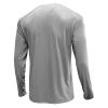 Men's Long Sleeve Basic Pullover Shirt Fashion Casual Stylish Henley Shirts Lightweight Soild Button T-Shirts (XX-Large,Grey) view 3