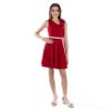Speechless Girls' One Shoulder Skater Party Dress, Red, 8 view 1