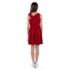 Speechless Girls' One Shoulder Skater Party Dress, Red, 8 view 2