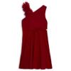 Speechless Girls' One Shoulder Skater Party Dress, Red, 8 view 4