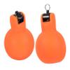 WOONEKY 2pcs Multi-Function Squeeze Whistle for Outdoor Survival Emergency Use Bright Color Portable Handheld Design for Sports Hiking Camping and Lifeguarding view 1
