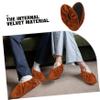 HANABASS 2pairs Bowling Shoe Covers Non-Slip Washable Flannel Protector for Adults Durable Anti-Slip Design for Women and Men Indoor Bowling Sport Accessories Brown view 2