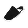 HANABASS Bowling Shoes Covers Bowling Shoe Slider Pads for Men Women Boys and Girls Accessories Gear Deflectors Black view 3
