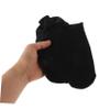 HANABASS Bowling Shoes Covers Bowling Shoe Slider Pads for Men Women Boys and Girls Accessories Gear Deflectors Black view 4