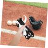 BESPORTBLE Softball and Baseball Pitching Net Adjustable Height Pitching Mat for Skill Development Easy Setup Training Equipment for Ages view 2