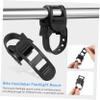 BESPORTBLE 4pcs Multi-use Flashlight Mount Bike Light Stand Belt Buckle Clamp for Cycling Fishing view 4