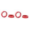 BESPORTBLE 4pcs Bike Screw Washers for Mountain Conversion to Lightweight Spacer Gaskets for Riding Portable and Accessories