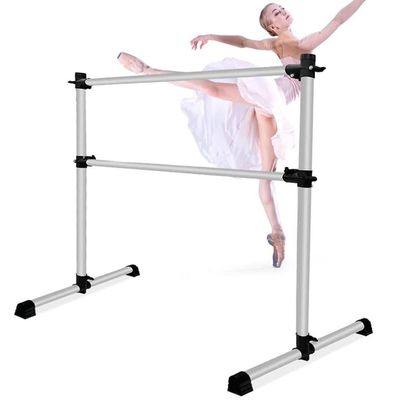 XAWSOP Ballet Barre Lightweight Aluminum Alloy Ballet Barre, Portable Training Stick with Adjustable Height, Perfect for Children and Adults, 1.2M/4FT,1.2M/4FT