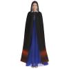 LIXLZH Soccer Print Hooded Cloak Universal Adult Cape Witch Costume Halloween Costumes Carnival Cloak view 2
