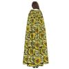 LIXLZH Bees Sunflowe Print Hooded Cloak Universal Adult Cape Witch Costume Halloween Costumes Carnival Cloak view 4