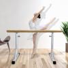 XAWSOP Ballet Barre Portable, Lightweight Adjustable Ballet Bar, Freestanding Barre Equipment Perfect for Adults Children Exercise Balance Flexibility, White,White-1.5 m view 3