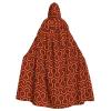 LIXLZH Shining Overlook Print Hooded Cloak Universal Adult Cape Witch Costume Halloween Costumes Carnival Cloak view 1