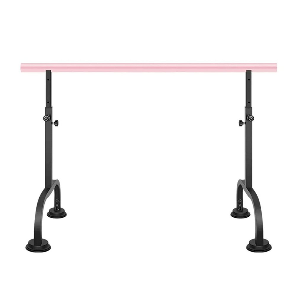 XAWSOP Ballet Barre Portable Steel Ballet Barre with Adjustable Height, Suitable for Adult and Child Leg Pressure, and Exercise Bars, 2M/6.6FT,A2-1.5M/5FT