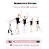 XAWSOP Ballet Barre Portable Steel Ballet Barre with Adjustable Height, Suitable for Adult and Child Leg Pressure, and Exercise Bars, 2M/6.6FT,A2-1.5M/5FT view 3