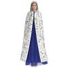 LIXLZH Animal Rabbit Fox Dee Print Hooded Cloak Universal Adult Cape Witch Costume Halloween Costumes Carnival Cloak view 2