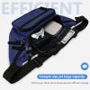 ProCase Fanny Pack Waist Packs for Men Women, Waist Bag Hip Pack for Travel Hiking Running Outdoor Sports -Navy, Large view 3