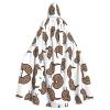 LIXLZH Kiwi Birds Cute Print Hooded Cloak Universal Adult Cape Witch Costume Halloween Costumes Carnival Cloak view 1