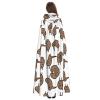 LIXLZH Kiwi Birds Cute Print Hooded Cloak Universal Adult Cape Witch Costume Halloween Costumes Carnival Cloak view 4