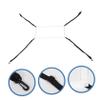 BESPORTBLE 1hole Softball Pitching Target Net Adjustable Height for Pitchers Mound Training Baseball Practice Aid for Accuracy Batting and Catching view 3