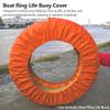 Boat Ring Life Buoy Cover - Swimming Pool Lifebuoy Protective Sleeves from Scuffs & Scratches Accessories, 37" Diameter (A, 5 PCS) view 3