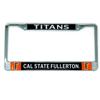 Decorvo Cal State Fullerton License Plate Frame - CSU Car Truck Accessory view 1