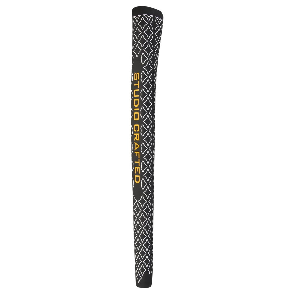 Studio Crafted Pistolero Plus Putter Grips | Soft Comfortable Rubber, 0.580 Round, 11inches Length, 873g (Yellow)