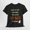 This is My Halloween Costume Heavy Cotton Tee Unisex - Classic Fit Graphic T-Shirt - 100% US Cotton Black view 3