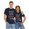 This is My Halloween Costume Heavy Cotton Tee Unisex - Classic Fit Graphic T-Shirt - 100% US Cotton Navy view 4