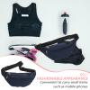 POPETPOP Adjustable Fanny Pack for Outdoor Activities Unisex Waist Bag with Stylish Design for Running Access for Phone More view 3