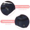 POPETPOP Adjustable Fanny Pack for Outdoor Activities Unisex Waist Bag with Stylish Design for Running Access for Phone More view 4