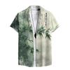 Vintage Men's Short-Sleeved Shirt Chinese Style Mens Top Loose Casual Shirt B48SA6F24111CF S view 2