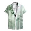 Vintage Men's Short-Sleeved Shirt Chinese Style Mens Top Loose Casual Shirt B48SA6F24111CF S view 3