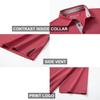 M MAELREG Mens Pique Polo Shirts Short Sleeve Performance Moisture Wicking Quick Dry Casual Golf Shirts for Men Brick view 4