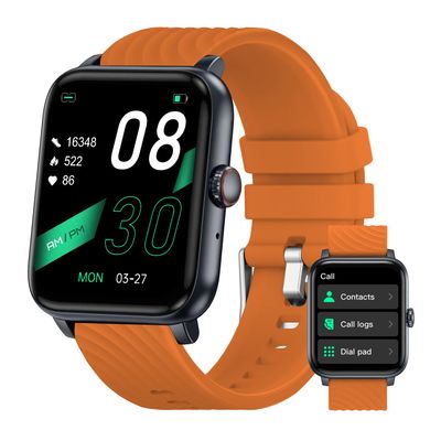 BENIO Fitness Tracker Answer/Make Calls/Voice Calls, 24/7 Heart Rate, Spo2, Sleep Tracker, 1.85" Smartwatch with 100 Sports Modes Activity Trackers, IP67 Waterproof Pedometer for Women Men