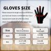 WATSAVPUP Youth Football Gloves Kids Silicone Grip Sports Receiver Gloves with Super Stick Ability for Enhanced Game Experience Training for Beginners (Spider White, M/L(6-6.5 Inch)) view 2