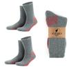 GoWith 2 Pairs Alpaca Wool Socks for Men/Women, Warm Winter Thermal Crew Merino Boot Unisex Heated Socks, Gray M, 6005 view 1
