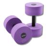 Sporti Aquatic Fitness Heavy Dumbbells Water Weights - Purple